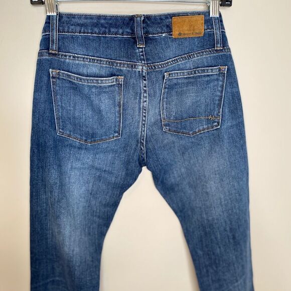 Henry & Belle Lila Straight Leg Distressed Jeans - Picture 3 of 9